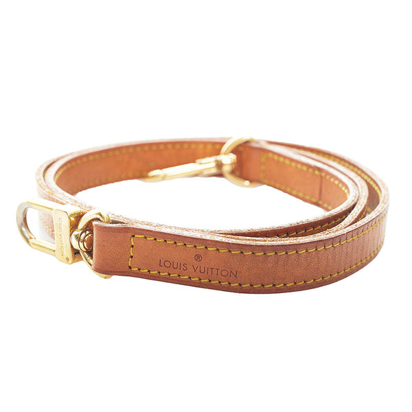 ルイ ヴィトン ショルダーストラップ ブラウン レザー レディース LOUIS VUITTON 【中古】