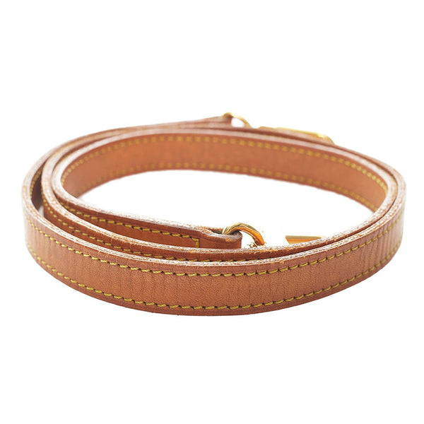 ルイ ヴィトン ショルダーストラップ ブラウン レザー レディース LOUIS VUITTON 【中古】