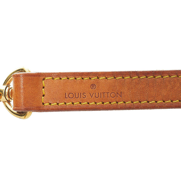 ルイ ヴィトン ショルダーストラップ ブラウン レザー レディース LOUIS VUITTON 【中古】