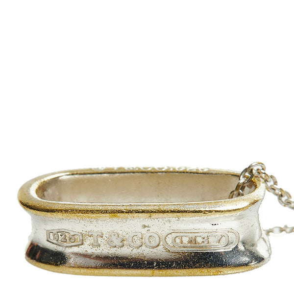 ティファニー ループクッション ネックレス シルバー SV925 シルバー レディース TIFFANY&Co. 【中古】