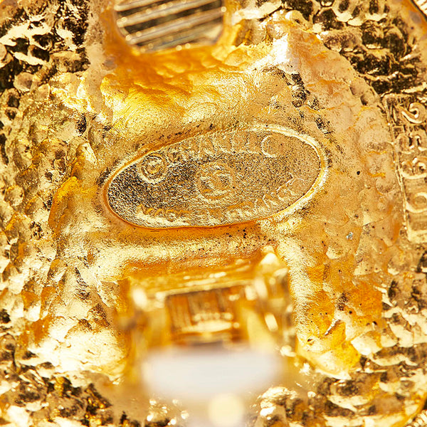 シャネル ココマーク イヤリング ゴールド メッキ レディース CHANEL 【中古】
