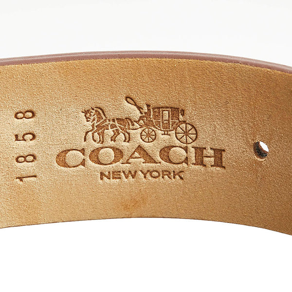 コーチ ペリー 腕時計 14503120 クオーツ シルバー文字盤 ステンレス レザー レディース COACH 【中古】