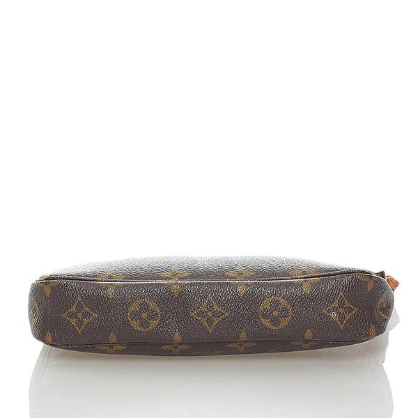 ルイ ヴィトン モノグラム アクセソワール ポーチ M51980 ブラウン PVC レザー レディース LOUIS VUITTON 【中古】