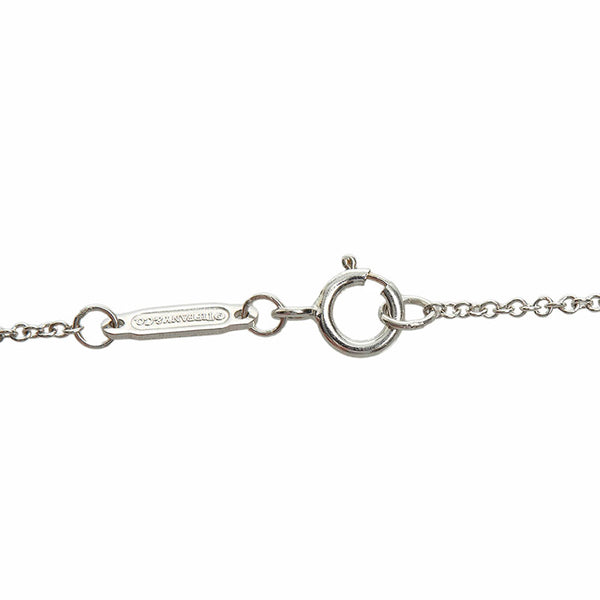 ティファニー アンパサンド ダイヤモンド ＆モチーフ ネックレス K18WG ホワイトゴールド レディース TIFFANY&Co. 【中古】