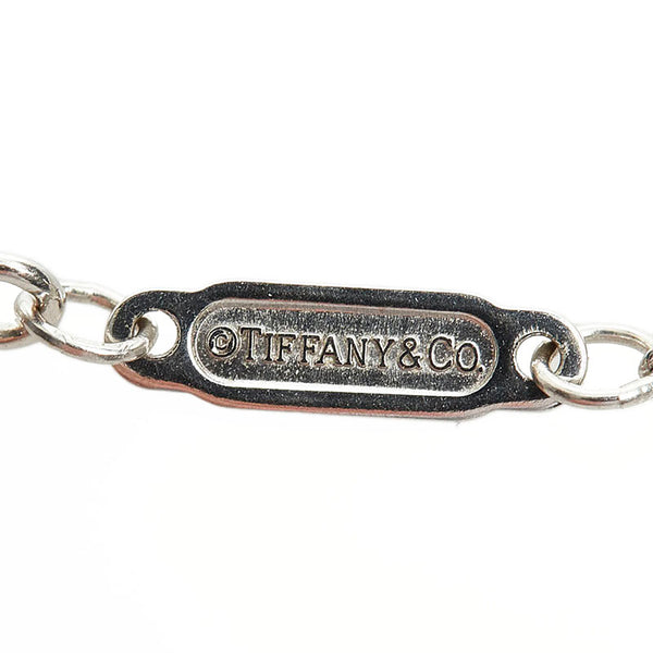 ティファニー アンパサンド ダイヤモンド ＆モチーフ ネックレス K18WG ホワイトゴールド レディース TIFFANY&Co. 【中古】