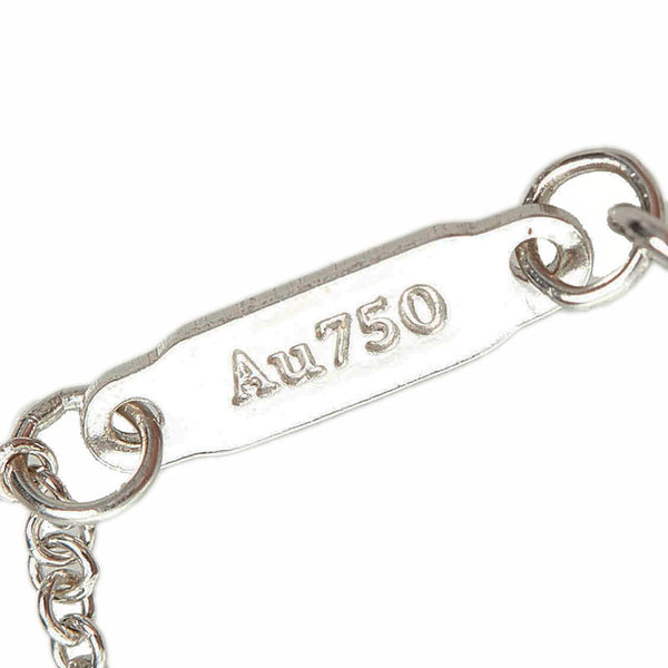 ティファニー アンパサンド ダイヤモンド ＆モチーフ ネックレス K18WG ホワイトゴールド レディース TIFFANY&Co. 【中古】