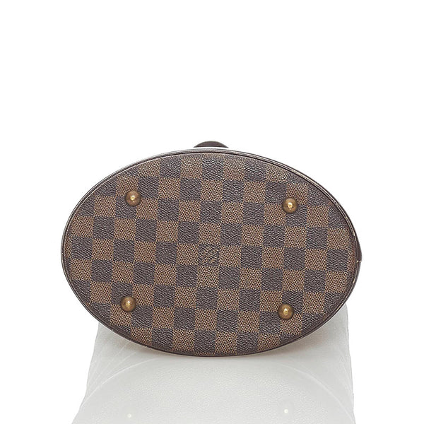 ルイ ヴィトン ダミエ マレ トートバッグ N42240 ブラウン PVC レザー レディース LOUIS VUITTON 【中古】