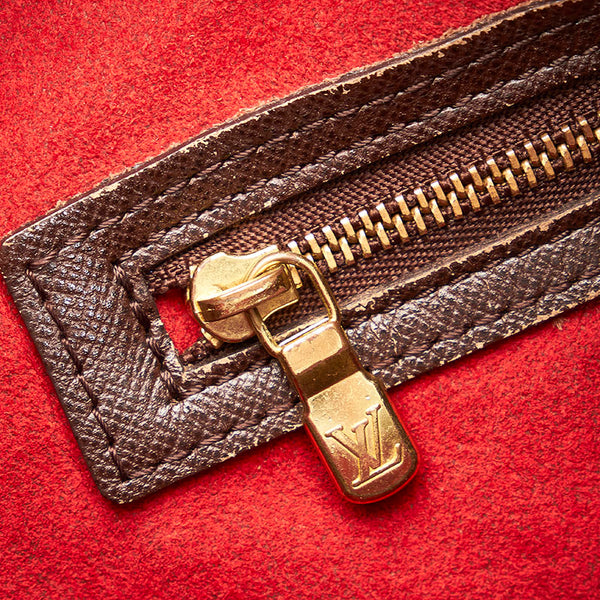 ルイ ヴィトン ダミエ マレ トートバッグ N42240 ブラウン PVC レザー レディース LOUIS VUITTON 【中古】