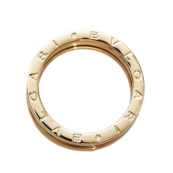ブルガリ ビーゼロワン 3バンド リング 指輪 K18YG イエローゴールド レディース BVLGARI 【中古】
