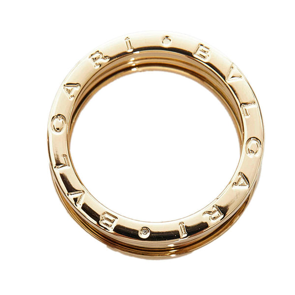ブルガリ ビーゼロワン 3バンド リング 指輪 K18YG イエローゴールド レディース BVLGARI 【中古】