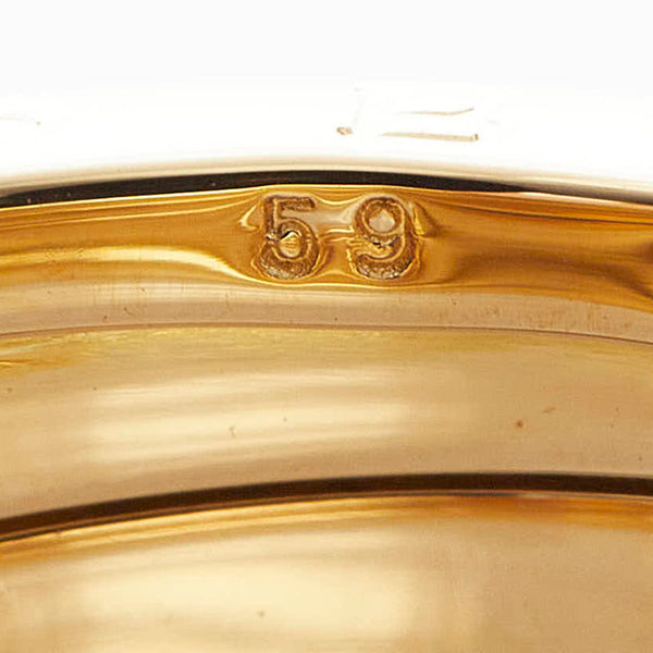 ブルガリ ビーゼロワン 3バンド リング 指輪 K18YG イエローゴールド レディース BVLGARI 【中古】