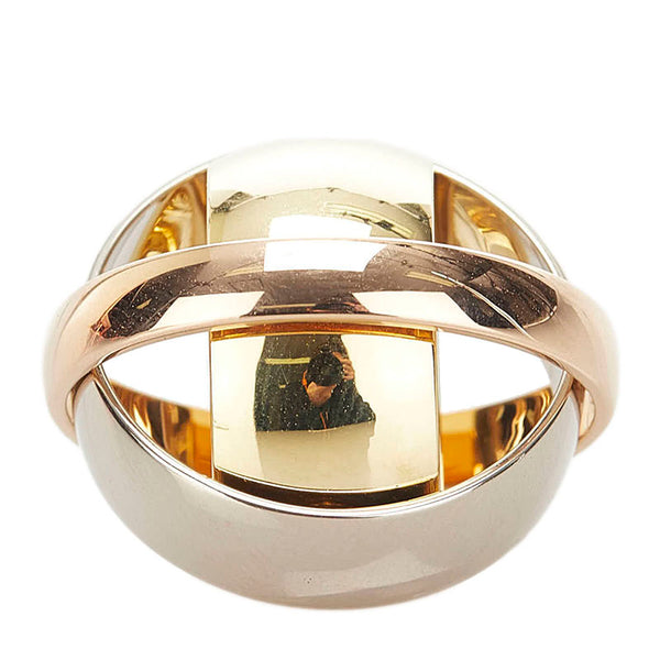 カルティエ トリニティ マストエッセンス リング 指輪 K18PG ピンクゴールド K18WG ホワイトゴールド K18WG  イエローゴールド レディース CARTIER 【中古】