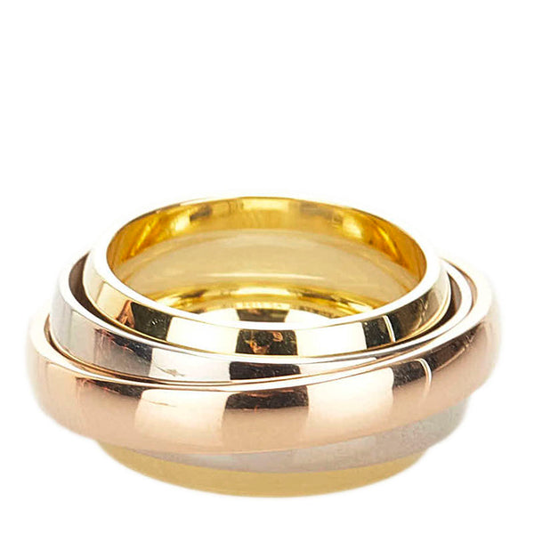 カルティエ トリニティ マストエッセンス リング 指輪 K18PG ピンクゴールド K18WG ホワイトゴールド K18WG  イエローゴールド レディース CARTIER 【中古】