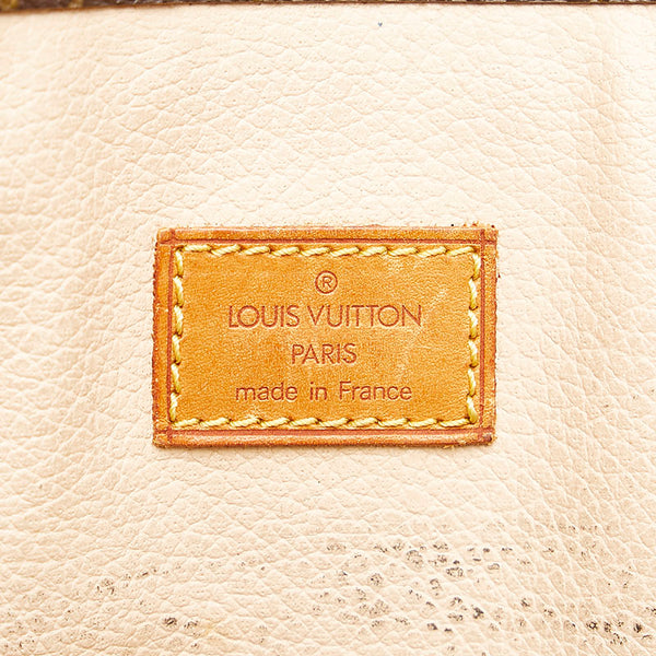 ルイ ヴィトン モノグラム サックプラ ハンドバッグ トートバッグ M51140 ブラウン PVC レザー レディース LOUIS VUITTON 【中古】