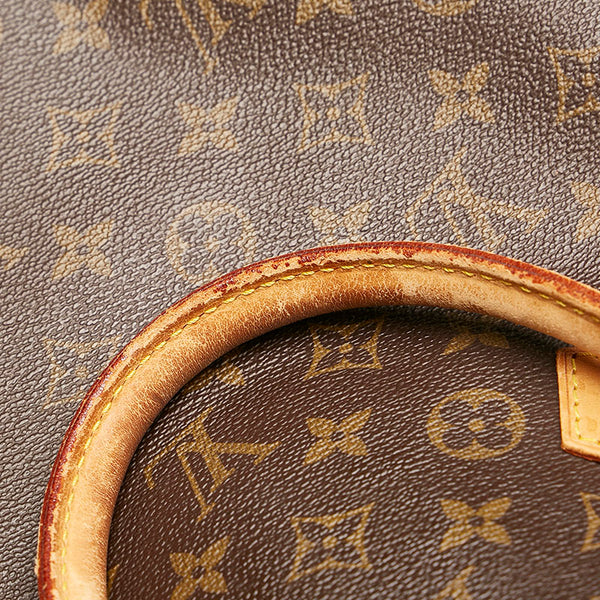 ルイ ヴィトン モノグラム サックプラ ハンドバッグ トートバッグ M51140 ブラウン PVC レザー レディース LOUIS VUITTON 【中古】
