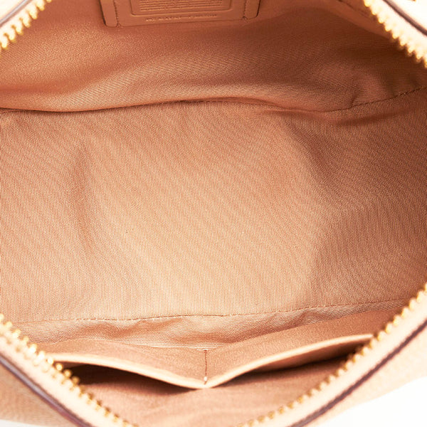 コーチ ハンドバッグ 斜め掛けショルダーバッグ 2WAY F38250 ベージュ レザー レディース COACH 【中古】