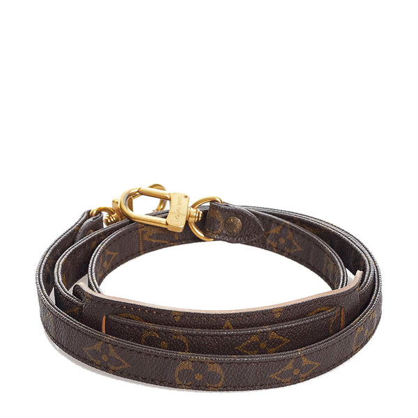 ルイ ヴィトン モノグラム ショルダーストラップ ブラウン PVC レディース LOUIS VUITTON 【中古】
