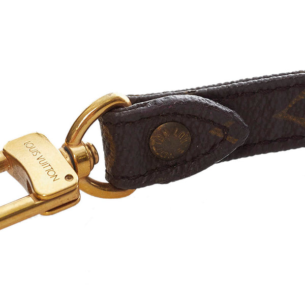 ルイ ヴィトン モノグラム ショルダーストラップ ブラウン PVC レディース LOUIS VUITTON 【中古】