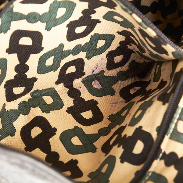 グッチ グッチシマ アビー ハンドバッグ 130736 ブラック レザー レディース GUCCI 【中古】