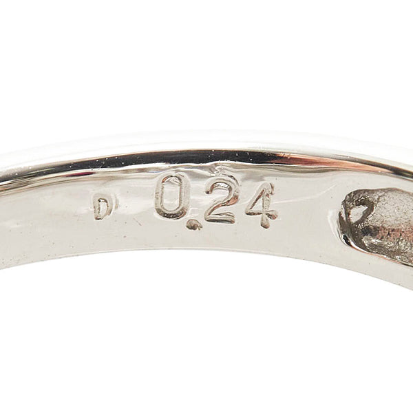 Pt900 プラチナ ルビー0.544ct ダイヤ0.24ct Pt900　ルビー　リング　6.4ｇ リング 指輪 レディース 6号 【中古】