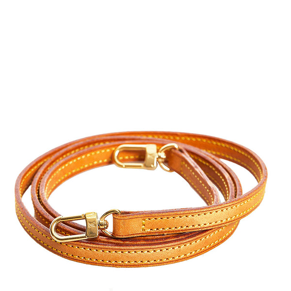 ルイ ヴィトン ショルダーストラップ ベージュ レザー レディース LOUIS VUITTON 【中古】