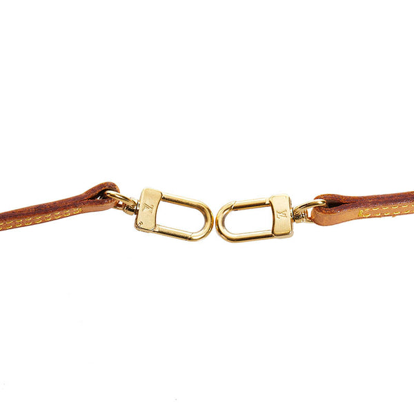 ルイ ヴィトン ショルダーストラップ ベージュ レザー レディース LOUIS VUITTON 【中古】