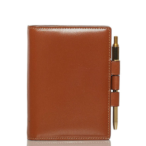 グッチ ミニ 手帳カバー 031 043 0304 ブラウン レザー メンズ GUCCI 【中古】