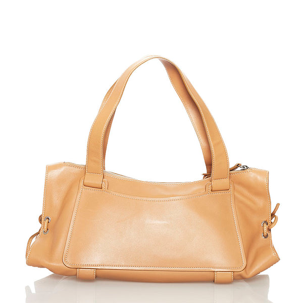 トッズ ハンドバッグ キャメル レザー レディース TOD’S 【中古】
