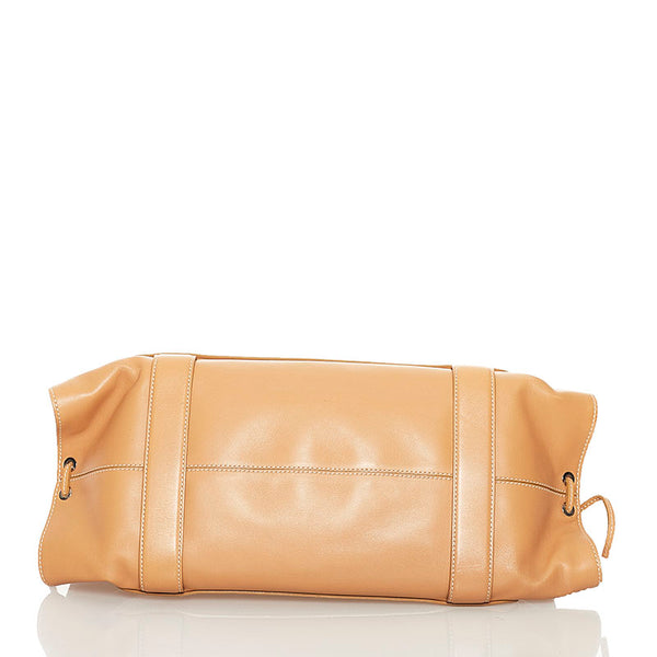トッズ ハンドバッグ キャメル レザー レディース TOD’S 【中古】
