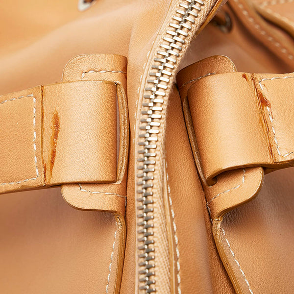 トッズ ハンドバッグ キャメル レザー レディース TOD’S 【中古】