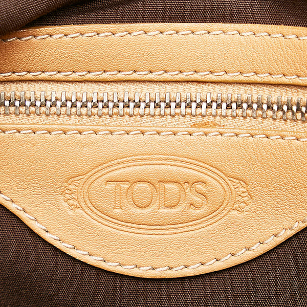 トッズ ハンドバッグ キャメル レザー レディース TOD’S 【中古】