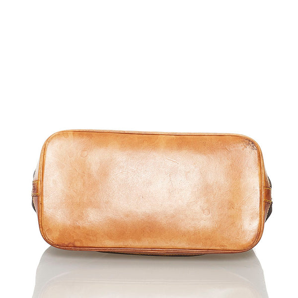 ルイ ヴィトン モノグラム アルマ ハンドバッグ M51130 ブラウン PVC レザー レディース LOUIS VUITTON 【中古】