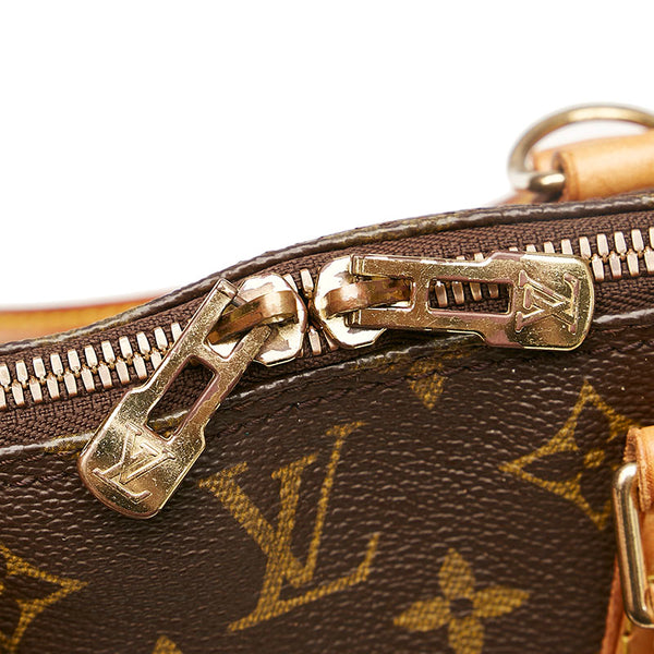 ルイ ヴィトン モノグラム アルマ ハンドバッグ M51130 ブラウン PVC レザー レディース LOUIS VUITTON 【中古】