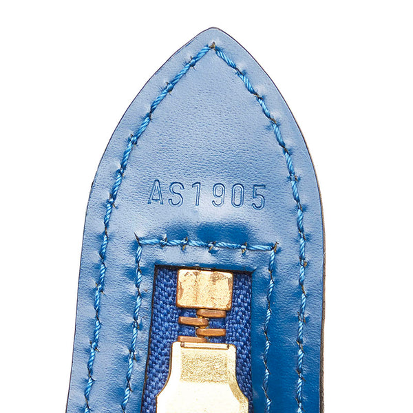 ルイ ヴィトン エピ サンジャック ショッピング ハンドバッグ トートバッグ M52265 トレドブルー レザー レディース LOUIS VUITTON 【中古】