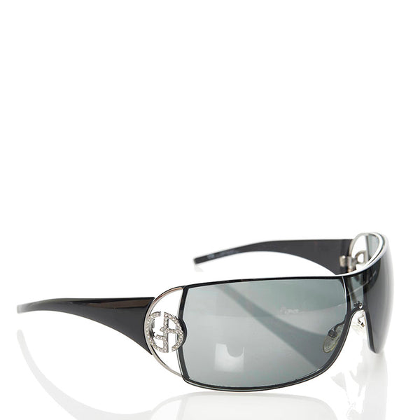 アルマーニ サングラス ブラック プラスチック レディース ARMANI 【中古】
