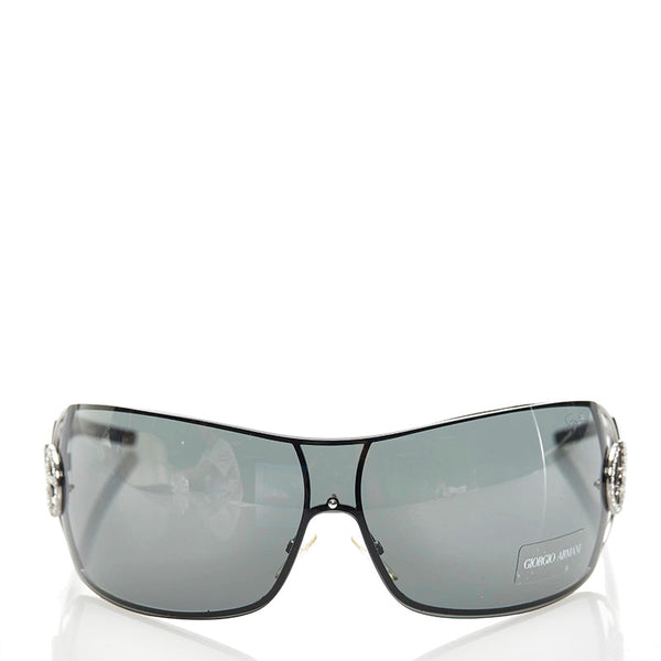 アルマーニ サングラス ブラック プラスチック レディース ARMANI 【中古】