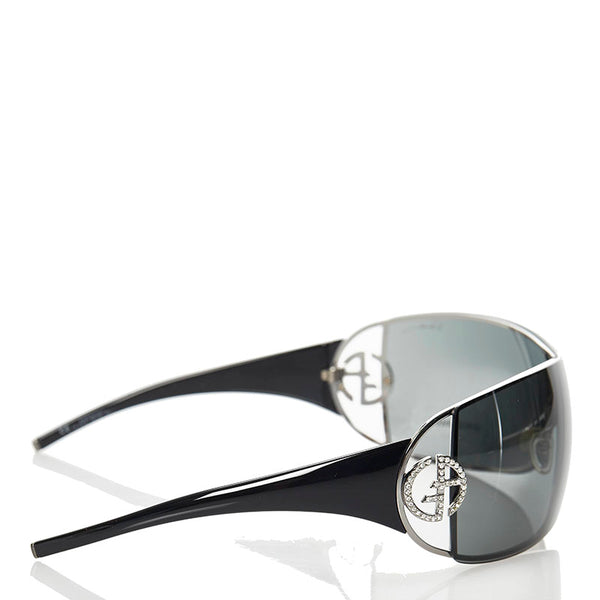 アルマーニ サングラス ブラック プラスチック レディース ARMANI 【中古】