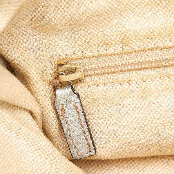 グッチ グッチシマ アビー ワンショルダーバッグ 189833 シルバー レザー レディース GUCCI 【中古】