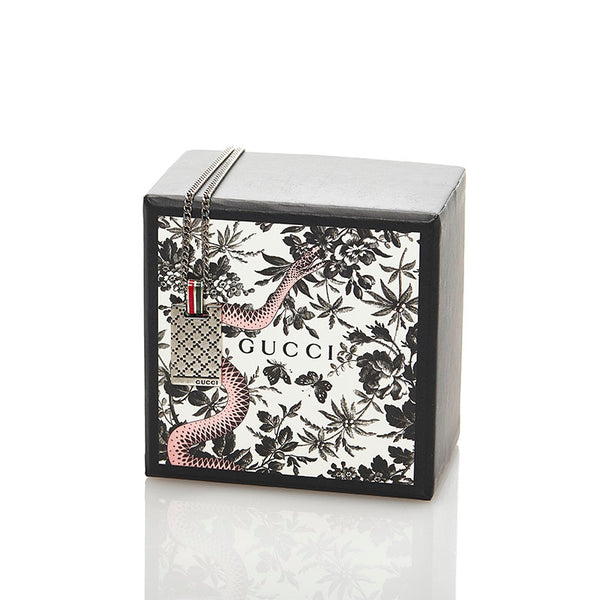 グッチ シェリー ディアマンテ ネックレス 310481 SV925 シルバー ユニセックス GUCCI 【中古】