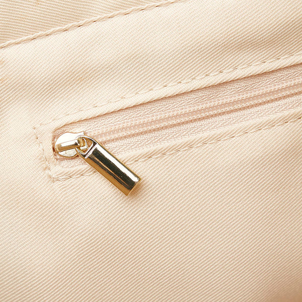 サマンサタバサ トートバッグ ベージュ ホワイト レザー レディース Samantha Thavasa 【中古】