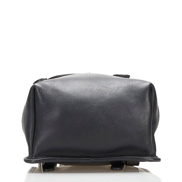 コーチ オールドコーチ リュック バックパック 9960 ブラック レザー レディース COACH 【中古】