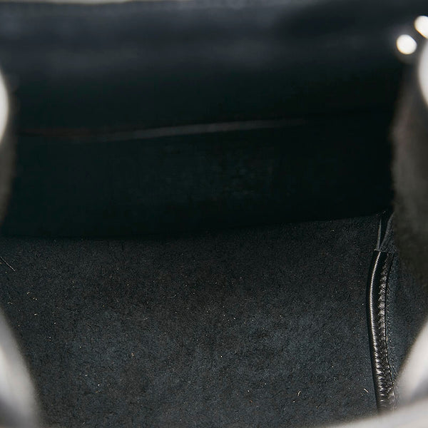 コーチ オールドコーチ リュック バックパック 9960 ブラック レザー レディース COACH 【中古】