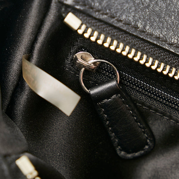 コーチ ハンドバッグ ショルダーバッグ 2WAY F27661 ブラック レザー レディース COACH 【中古】