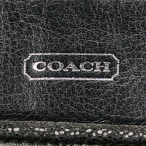 コーチ ハンドバッグ ショルダーバッグ 2WAY F27661 ブラック レザー レディース COACH 【中古】