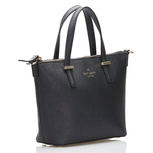 ケイトスペード チェーン ハンドバッグ ショルダーバッグ 2WAY ブラック レザー レディース Kate Spade 【中古】