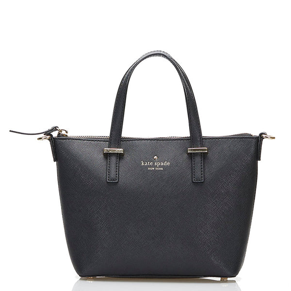ケイトスペード チェーン ハンドバッグ ショルダーバッグ 2WAY ブラック レザー レディース Kate Spade 【中古】