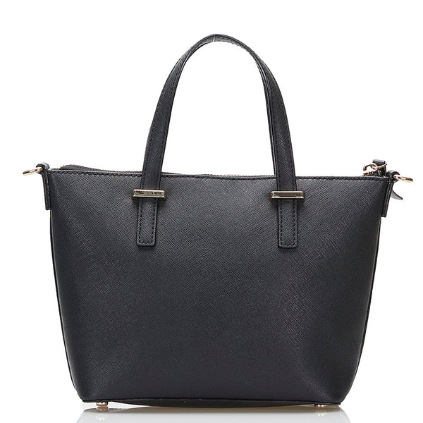 ケイトスペード チェーン ハンドバッグ ショルダーバッグ 2WAY ブラック レザー レディース Kate Spade 【中古】