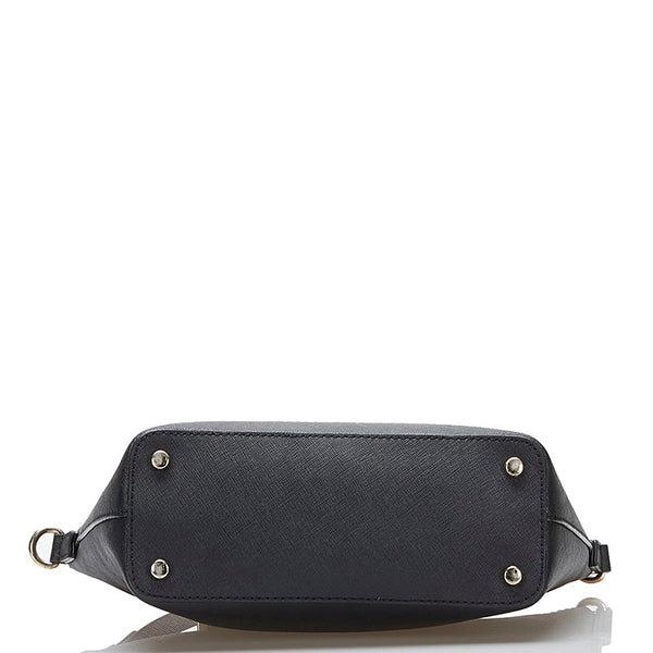 ケイトスペード チェーン ハンドバッグ ショルダーバッグ 2WAY ブラック レザー レディース Kate Spade 【中古】