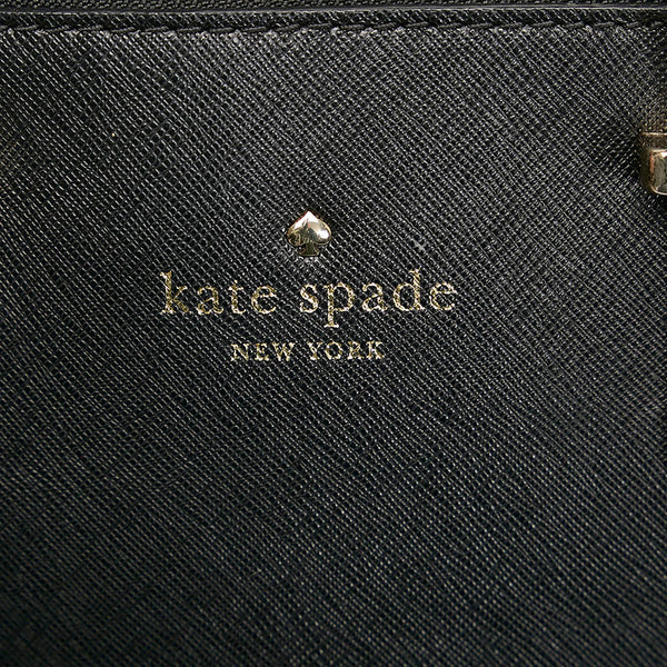 ケイトスペード チェーン ハンドバッグ ショルダーバッグ 2WAY ブラック レザー レディース Kate Spade 【中古】