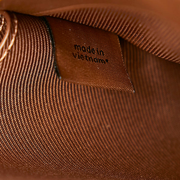 コーチ シグネチャー ラウンドファスナー 長財布 F76579 ブラウン PVC レディース COACH 【中古】